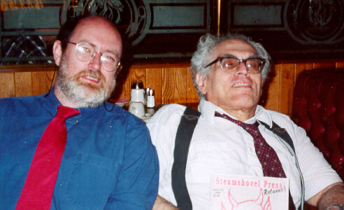 Sherman Skolnick (right) and Kenn Thomas